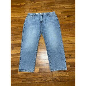 Cotton On Womens Original Straight Jeans Plus Sz 42x30 Relaxed Fit Denim NWT $60
